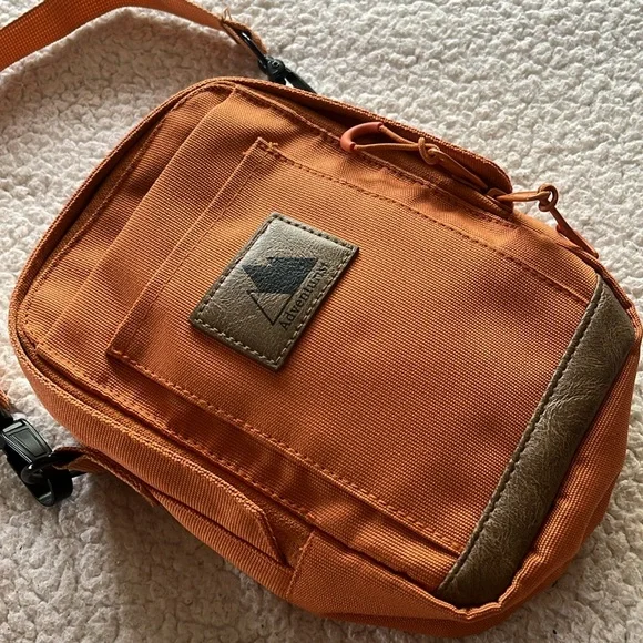 Adventurist Backpack Co. Nomad Crosssbody Sling Bag Hiking Outdoor Travel Orange - Picture 8 of 15